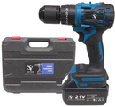 PowerDrill™ – Taladro Inalámbrico Profesional 21V con Maletín Completo