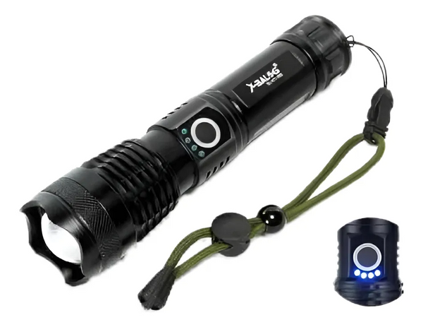 LumiForce™ – Linterna Táctica P90 Ultra Potente